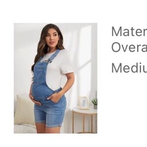 SHEIN maternity overall